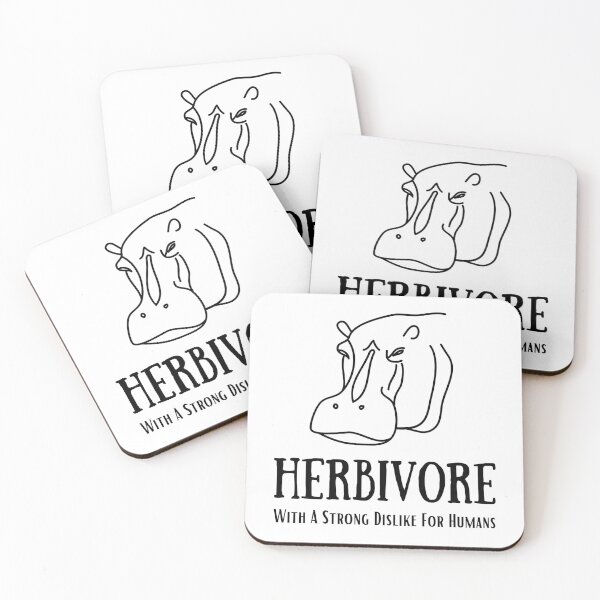 Item preview, Herbivore – With A Strong Dislike For Humans designed and sold by Presto Prints Design.