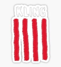 Meghan Klingenberg painted design Sticker