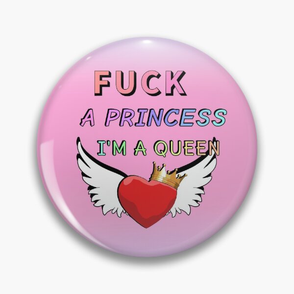 Item preview, I'm a queen Crowned wing heart designed and sold by LunaAngelRose.