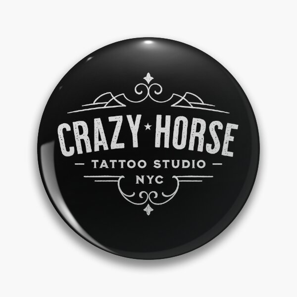 Item preview, Crazy Horse Tattoo Studio, NYC designed and sold by omahatrading.