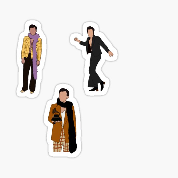 Item preview, Harry Styles Grammy Awards Sticker Pack  designed and sold by simratipp.