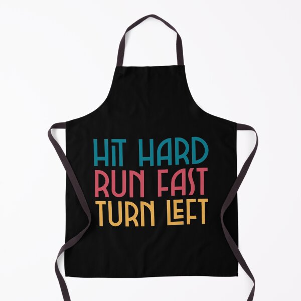 Item preview, Hit Hard Run Fast Turn Left designed and sold by Wachi-A.