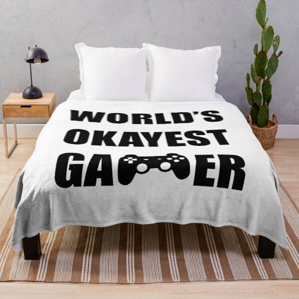 Item preview, World's Okayest Gamer designed and sold by Adel Qasem.