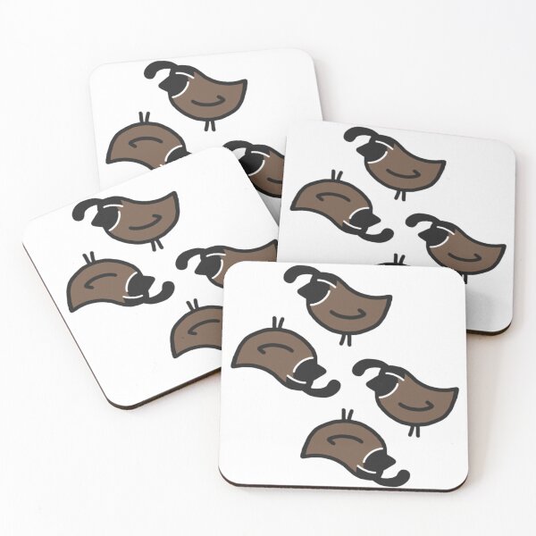 Item preview, Four Quail Pattern designed and sold by CamelCorruption.