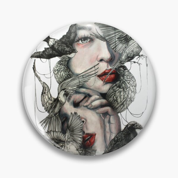 Item preview, Bird amnesia Mysterious faces designed and sold by Artisticsnap.