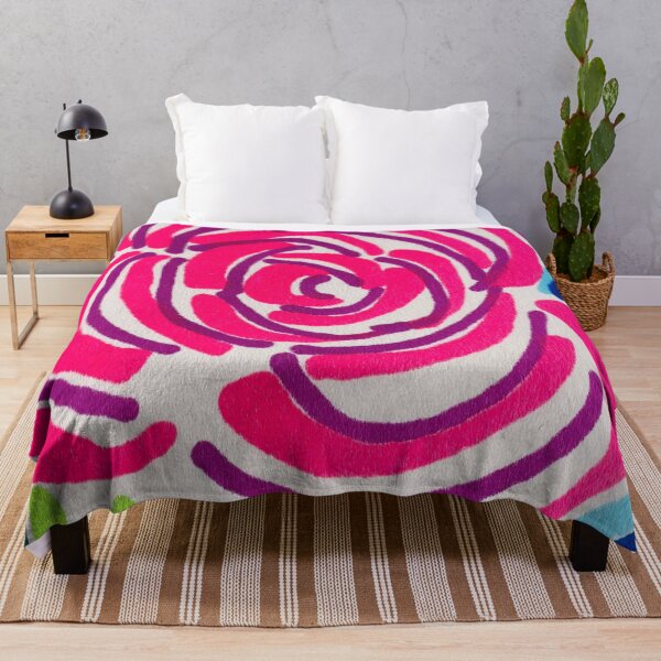 Item preview, Bright Abstract Flower designed and sold by artbyalette.