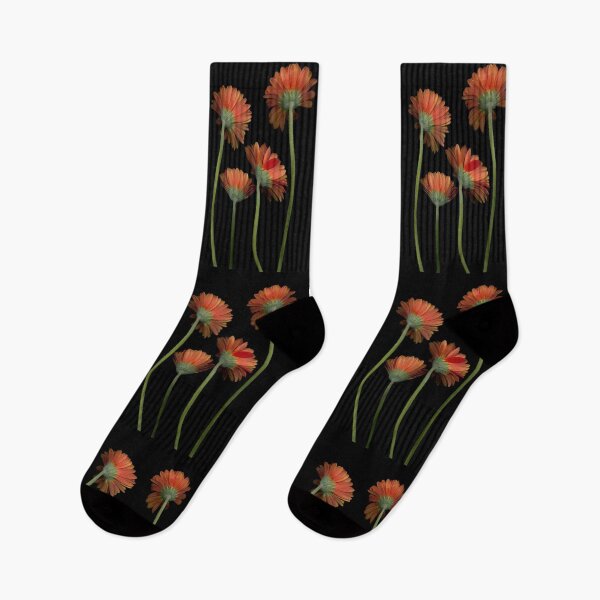 Item preview, Daisy Stretch Dark Floral designed and sold by LindasPhotoArt.