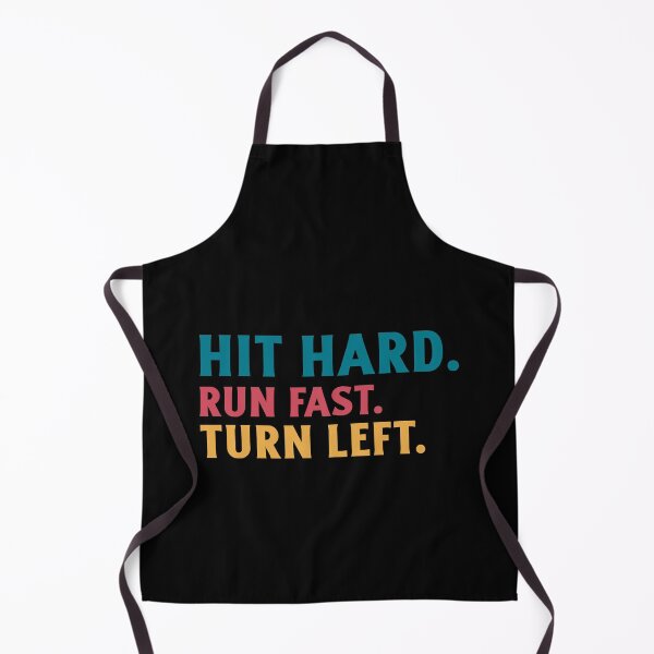 Item preview, Hit Hard Run Fast Turn Left designed and sold by Wachi-A.