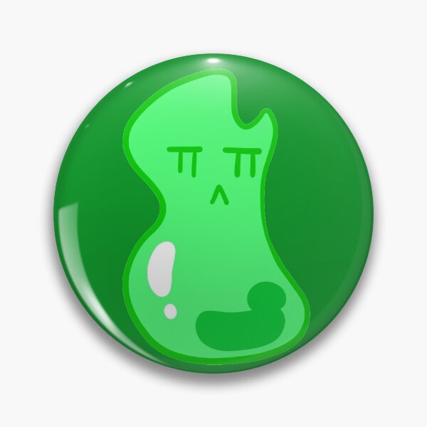 Item preview, Green blob 1 designed and sold by Geeky-Llama.