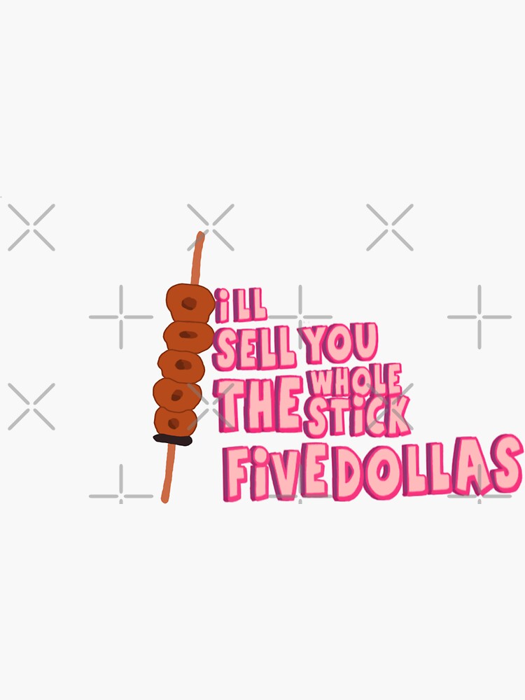 "Tbo Icarly bagels 3" Sticker by BrieFine22 Redbubble