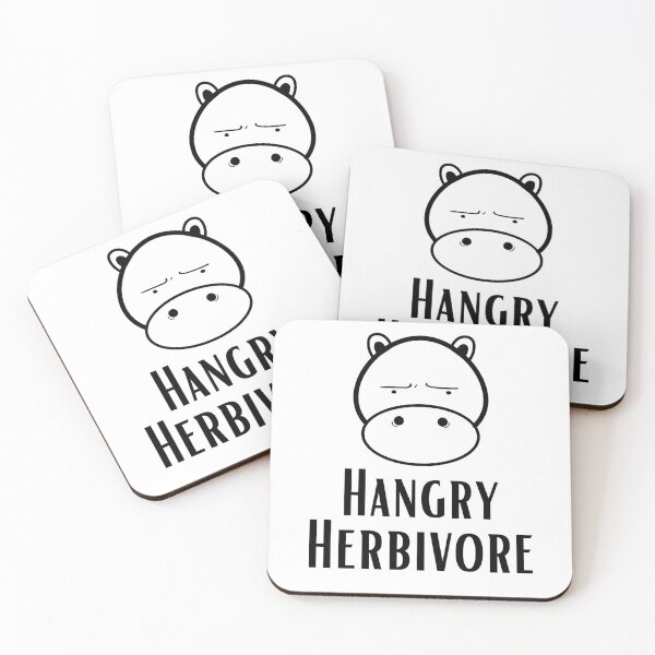 Item preview, Hangry Herbivore | Herbivore | Funny Vegan Design designed and sold by Presto Prints Design.