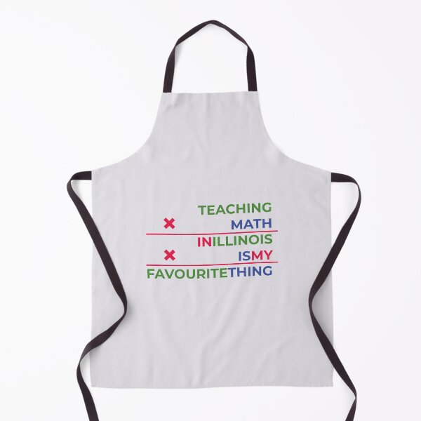 Item preview, Teaching math in Illinois is my favourite thing  designed and sold by Cat-designs.