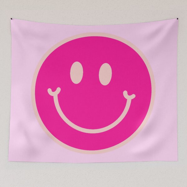 Item preview, Pink Happy Face designed and sold by Art by Amanda.