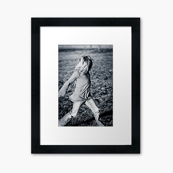 Girl Framed Art Print
