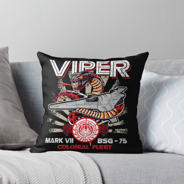 Artikelvorschau, Viper Mark VII BSG Kolonialflotte Kampfstern entworfen und verkauft von Alema Art.