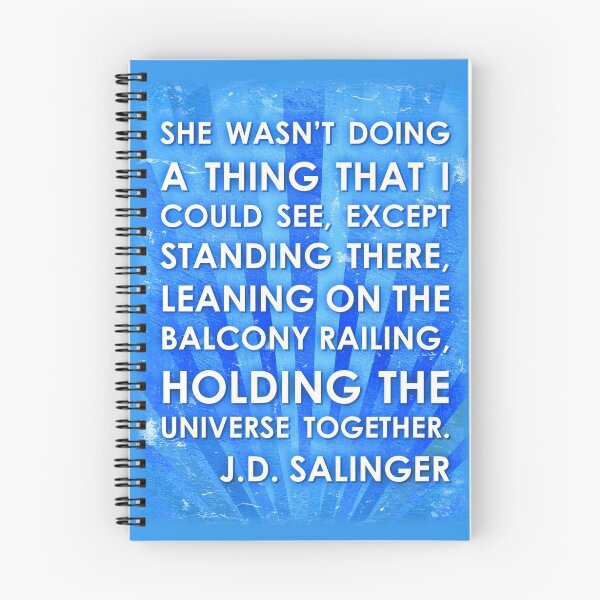 Item preview, J.D. Salinger Quote - Saphire designed and sold by Andrea Turner.
