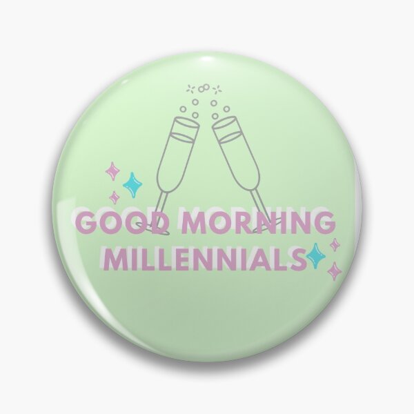 Item preview, Good morning millennials, grey flutes designed and sold by TKimerer.