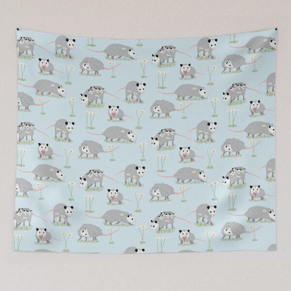 Item preview, Opossums and Daisies designed and sold by Amy Hadden.
