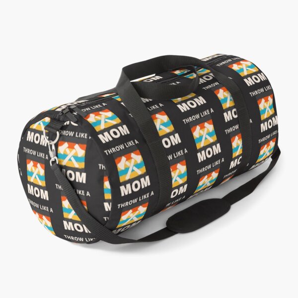 Throw like a mom Duffle Bag
