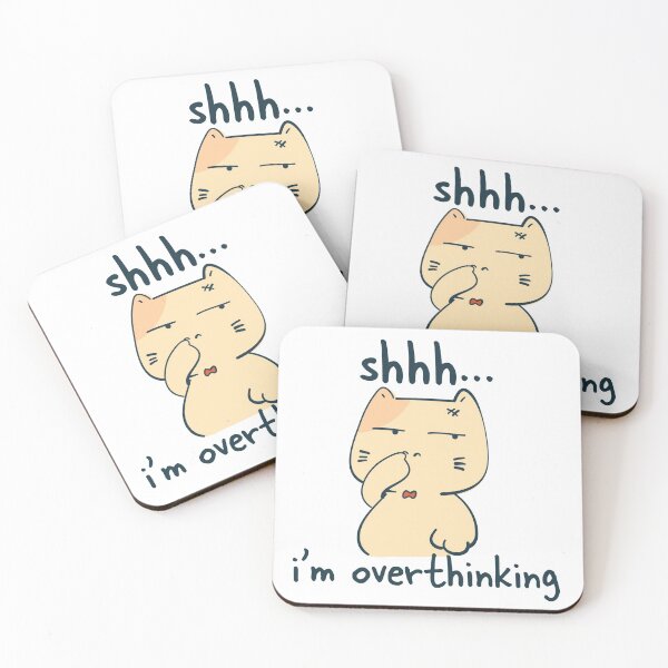 Item preview, I'm Overthinking designed and sold by mamamaak.
