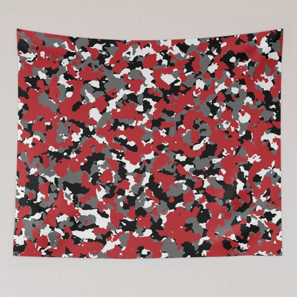 Item preview, Black, Grey and Red camo pattern. designed and sold by Inspired Sarcasm.
