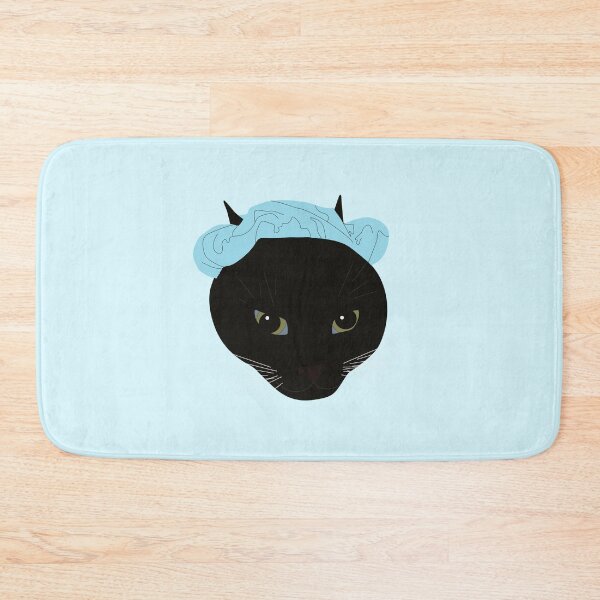 Item preview, Blue Scrunchie Cat designed and sold by Gold Star Creative.