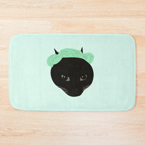 Item preview, Green Scrunchie Cat designed and sold by Gold Star Creative.