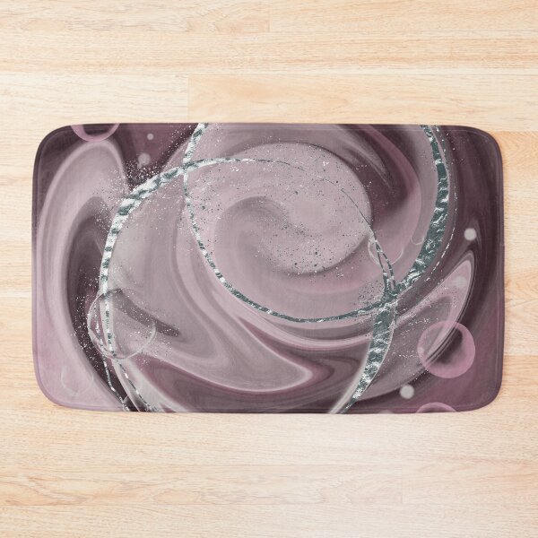 Item preview, Purple bubbles fluid art designed and sold by Mashusha-art.
