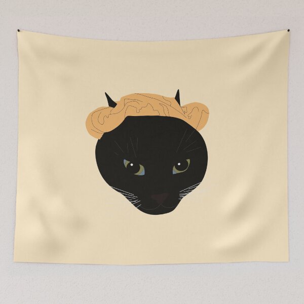 Item preview, Orange Scrunchie Cat designed and sold by Gold Star Creative.