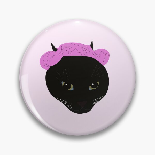 Item preview, Pink Scrunchie Cat designed and sold by Gold Star Creative.