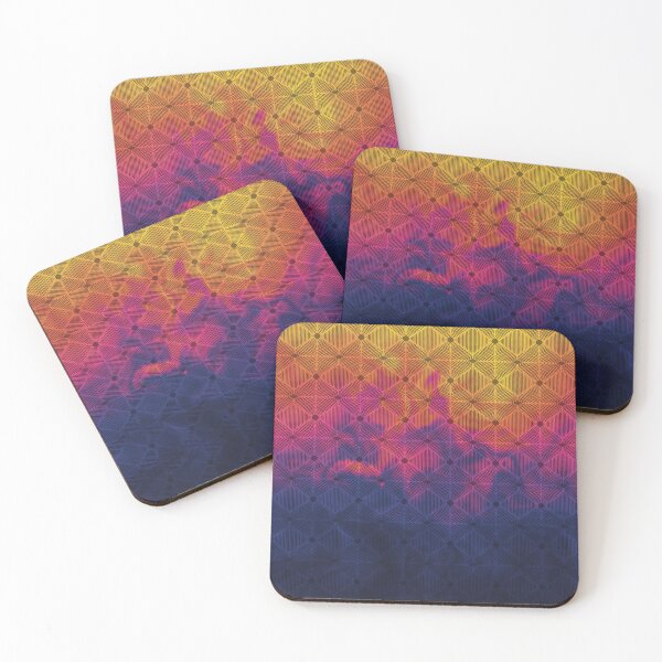 Item preview, Graphic geometric pattern on colorful background designed and sold by marina63.