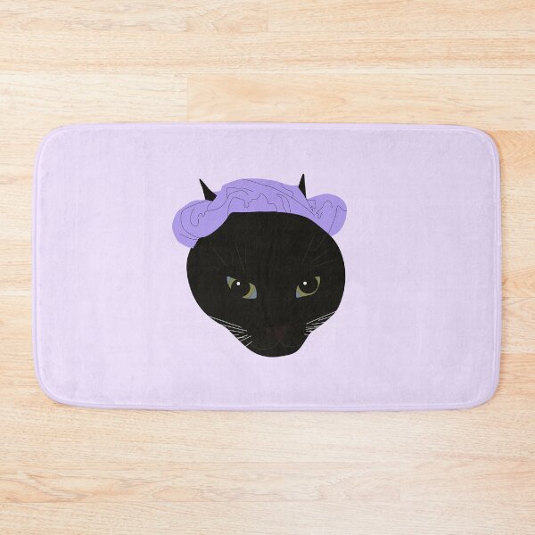 Item preview, Purple Scrunchie Cat designed and sold by Gold Star Creative.