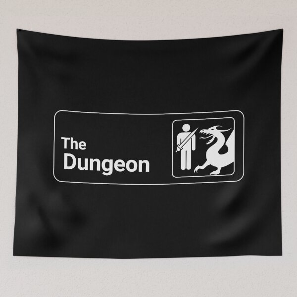 Item preview, El letrero de la oficina de Dungeon DnD designed and sold by DnlDesigns.