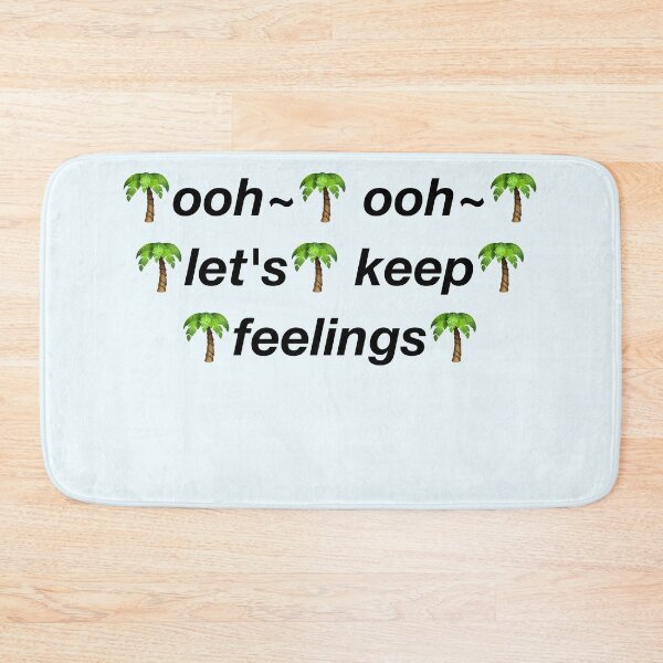 Item preview, oh oh let's keep feelings, sk8 the infinity palm trees designed and sold by Diygurugirl.