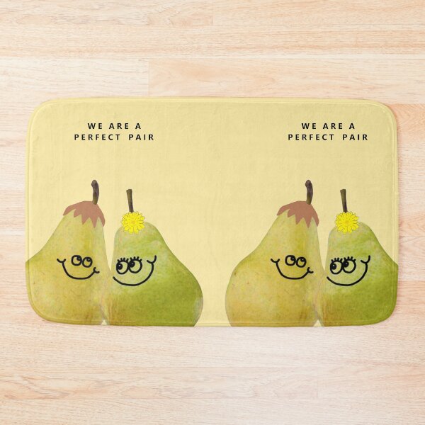 Item preview, We Are A Perfect Pair 2 Pairs Yellow Black  designed and sold by DesignsByMuriel.