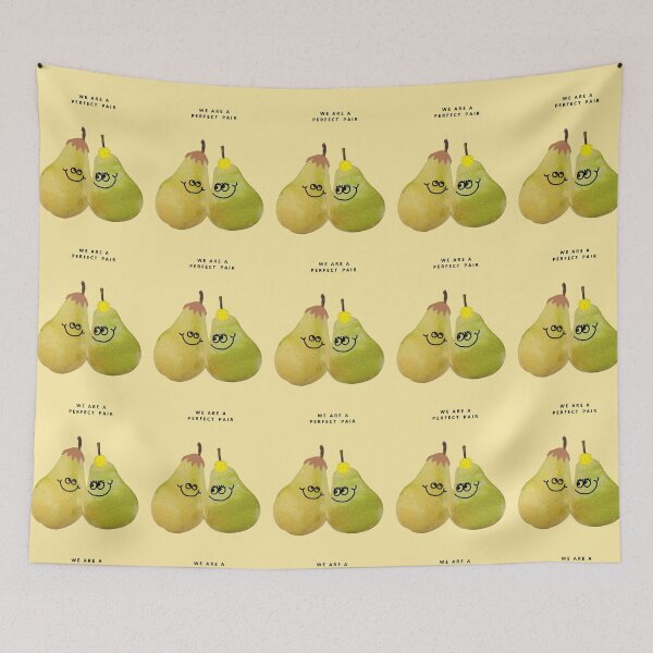 Item preview, We Are A Perfect Pair 2 Pairs Yellow Black  designed and sold by DesignsByMuriel.