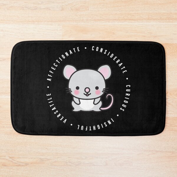 Item preview, cute chinese zodiac | rat | personality traits | affectionate, clever, considerate, insightful, versatile designed and sold by cocoCabot.