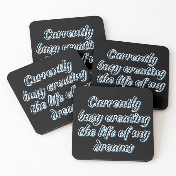 Item preview, Currently busy creating the life of my dreams designed and sold by Happy  Soul Store.