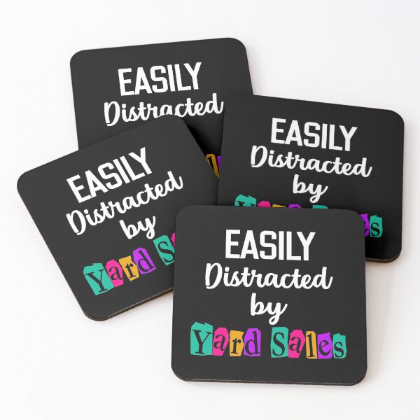 Item preview, Easily Distracted by Yard Sales Gifts designed and sold by Nzgiftsandmore.