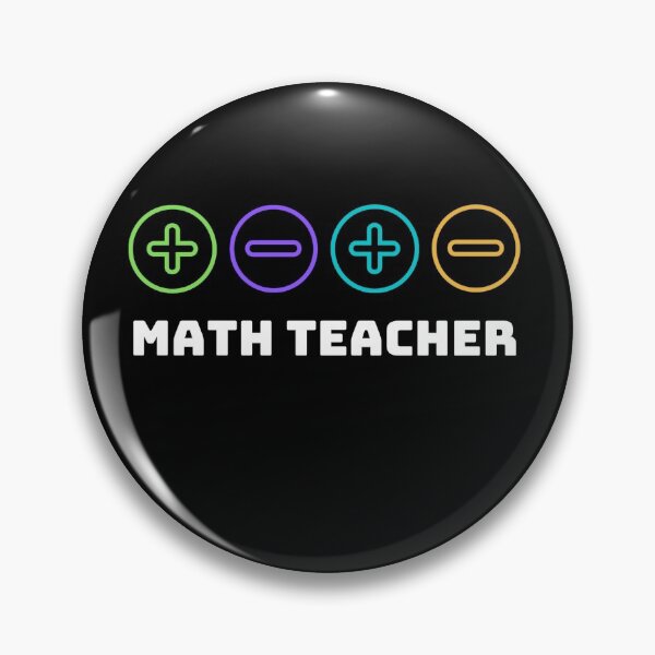 Item preview, Math Teacher designed and sold by Dream Lane.