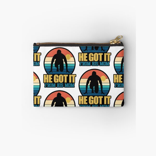 Item preview, He Got It From His Mom | Running Fan designed and sold by GravitiTees.