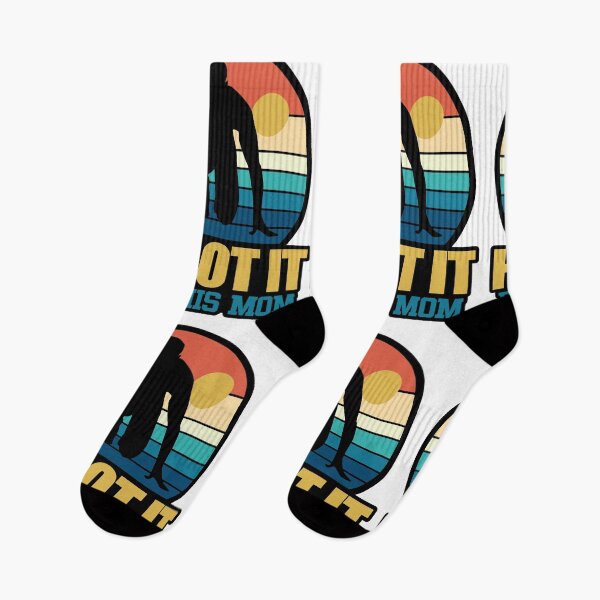 Item preview, He Got It From His Mom | Running Fan designed and sold by GravitiTees.