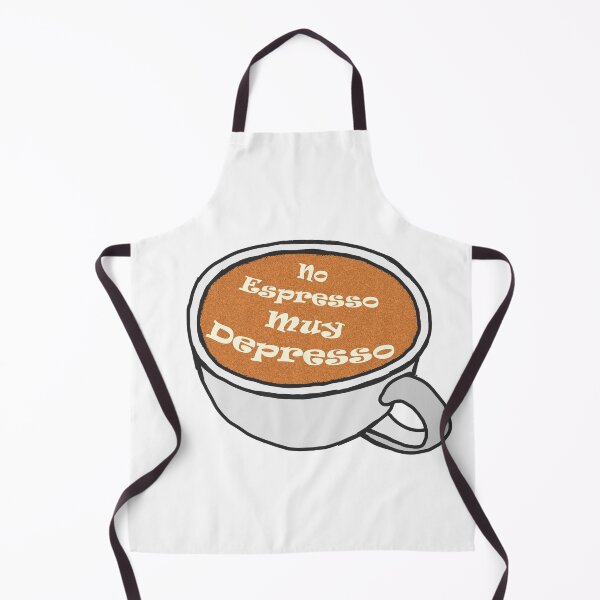 Item preview, No espresso muy depresso Funny Design designed and sold by alagdesigns.
