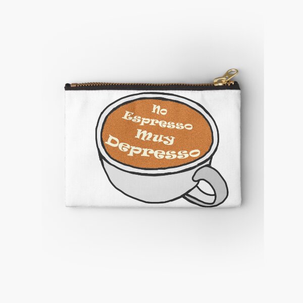 Item preview, No espresso muy depresso Funny Design designed and sold by alagdesigns.