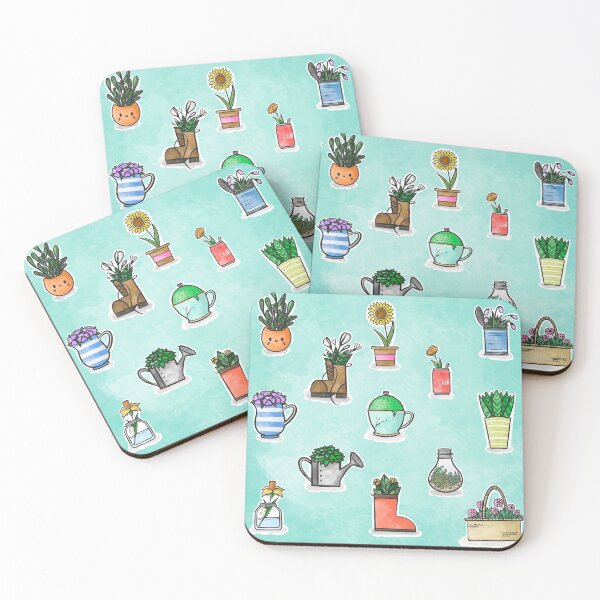 Item preview, Cute Pastel Planters designed and sold by nevscritters.