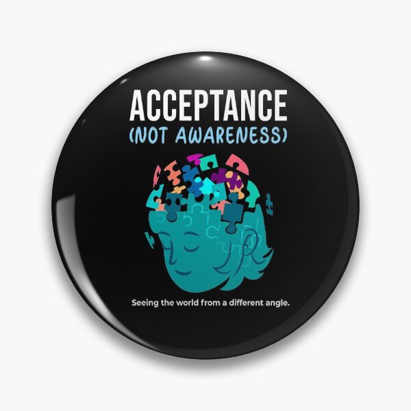 Item preview, Acceptance Not Awareness - Autism designed and sold by YueHeng Creates ⭐⭐⭐⭐⭐.