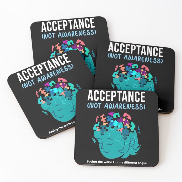 Item preview, Acceptance Not Awareness - Autism designed and sold by YueHeng Creates ⭐⭐⭐⭐⭐.