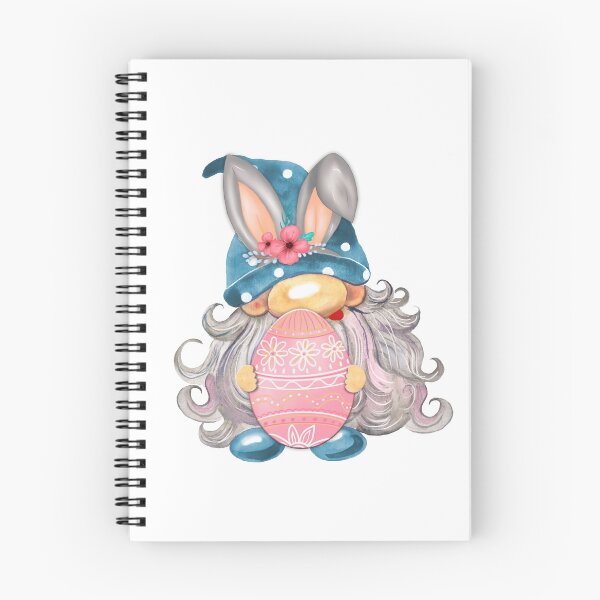 Item preview, Bunny Gnome Cute Adorable Easter Gnome with Easter Egg designed and sold by StickerArtwork.