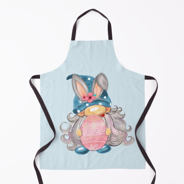 Item preview, Bunny Gnome Cute Adorable Easter Gnome with Easter Egg designed and sold by StickerArtwork.