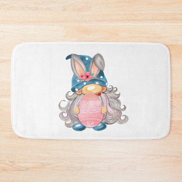 Item preview, Bunny Gnome Cute Adorable Easter Gnome with Easter Egg designed and sold by StickerArtwork.